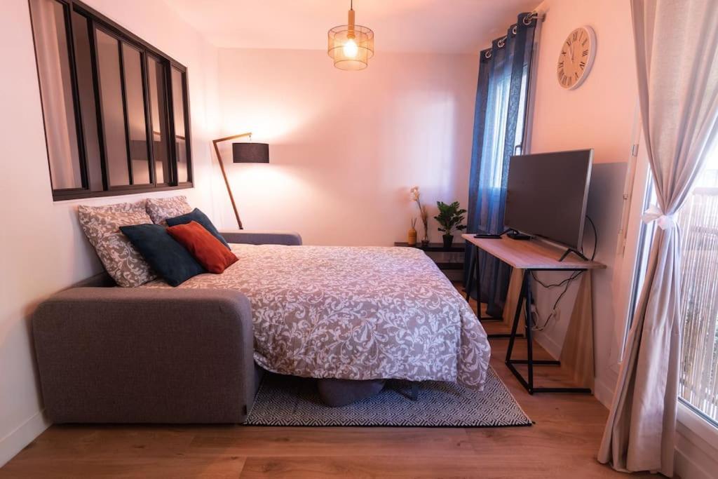 Le Cocon-T2-40M2-Centre Ville 10Min Disney Bussy-Saint-Georges Bagian luar foto